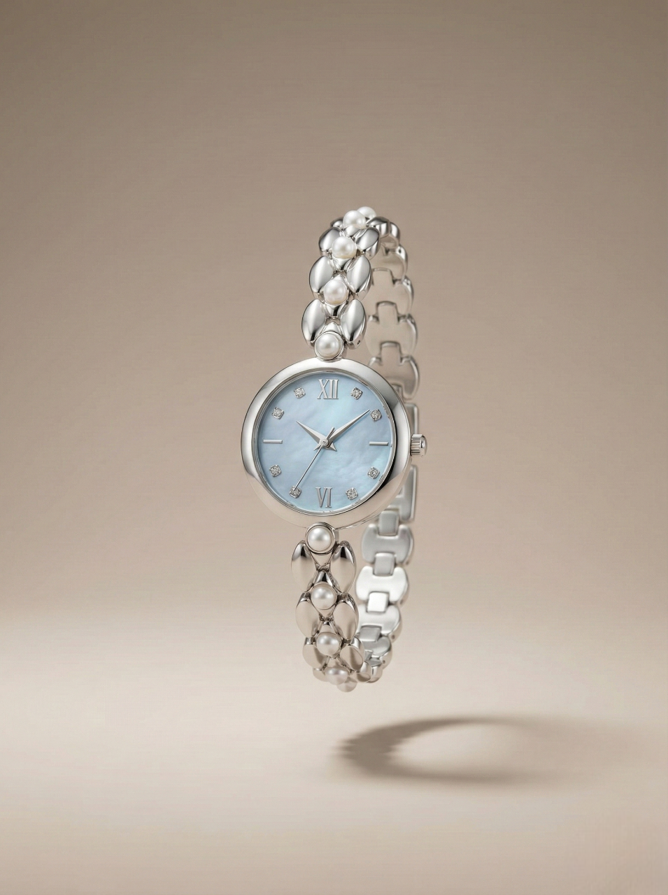 Minimalist Silver Kordonlu Kadın Saat