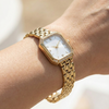 Minimalist Gold Kordonlu Kadın Saat
