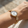 Minimalist Gold Detaylı Kadın Saat