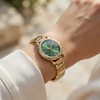 Minimalist Gold Detaylı Kadın Saat