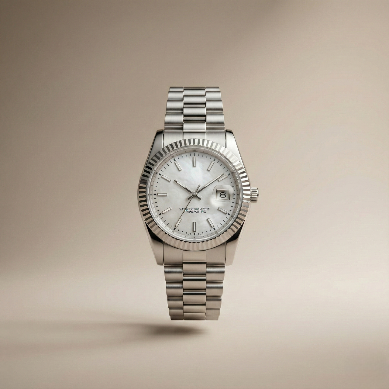 Minimalist Silver Detaylı Kadın Saat