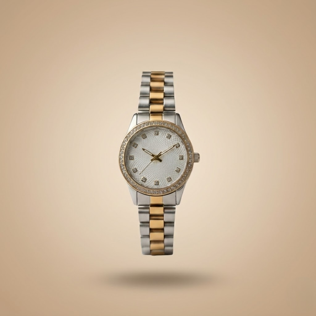 Minimalist Beyaz Kadranlı Kadın Saat