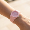 Minimalist Pembe Unisex Saat