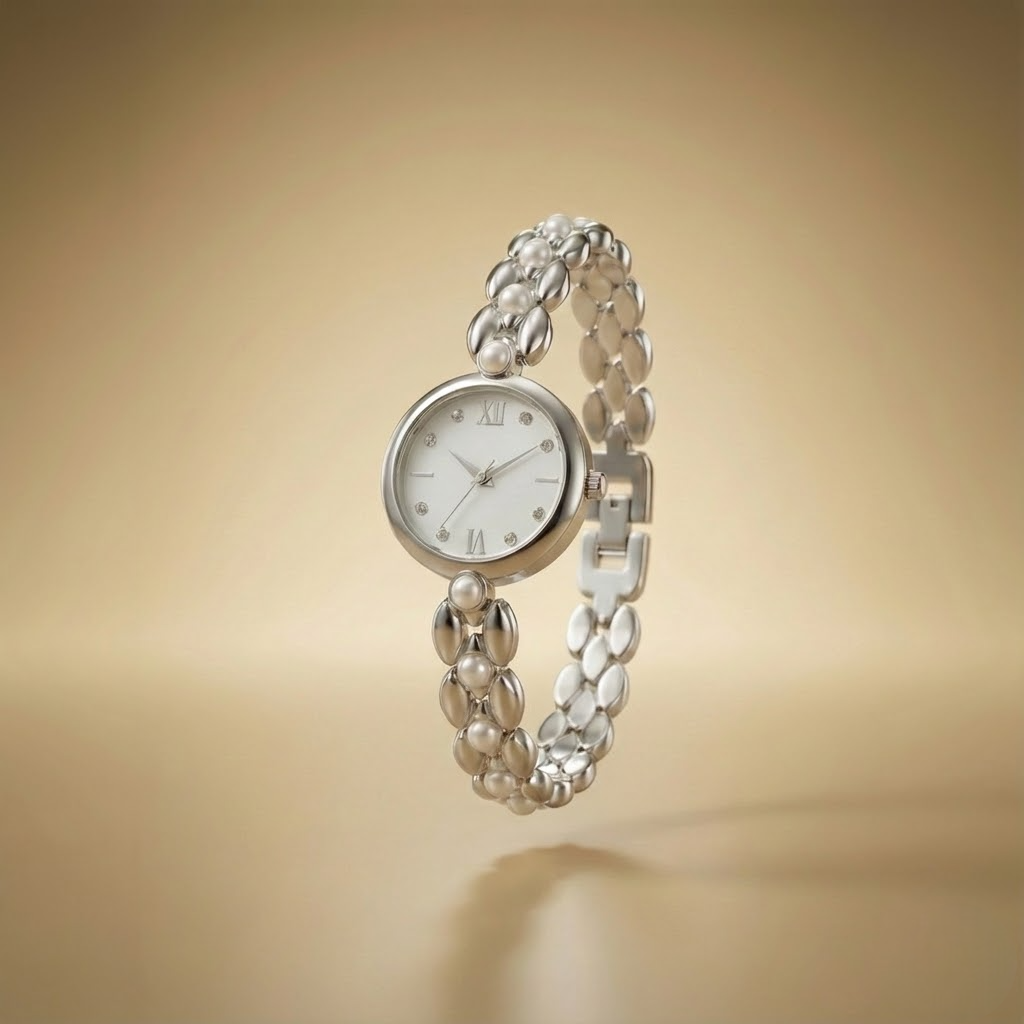 Minimalist Silver Kordonlu Kadın Saat
